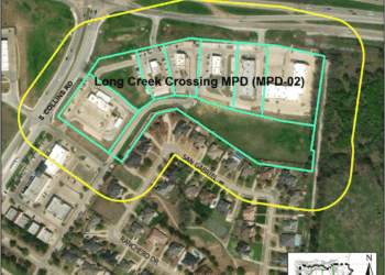 Town Council votes 5-1 to approve final Long Creek Crossing lot